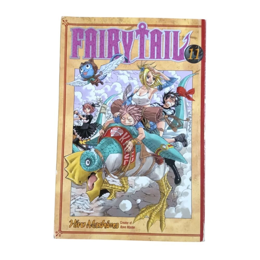 Fairy Tail Manga Volume 11 Anime book by Hiro Mashima